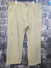 Chaps Brown Corduroy Men's Pants Size 40X30 100% Cotton GUC