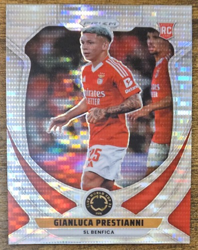2025 Panini Prizm FIFA Club WC 184 Gianluca Prestianni Pulsar ROOKIE RC Benfica
