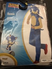Sonic The Hedgehog Costume Child Medium 8-10