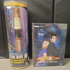 Doctor Who Eleventh Doctor  s Electronic Sonic Screwdriver Light Sound New  DVD