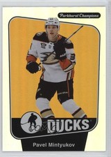 2024-25 Upper Deck Parkhurst Champions Rainbow Foilboard Pavel Mintyukov #34 8yu