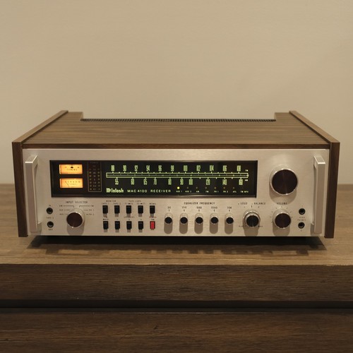 Restored & Recapped McIntosh MAC4100 Stereo Receiver