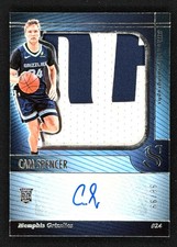 2024-25 Panini Silhouette #SIL-SPE Cam Spencer Silhouette Autographs #/99