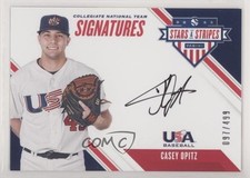 2020 Panini USA Baseball Stars & Stripes 97/499 Casey Opitz #CNTCO Auto 0g4