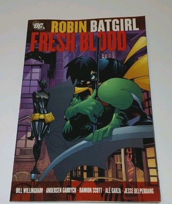 Robin Batgirl Fresh Blood Graphic Novel 2005 1st Print Edition RARE OOP
