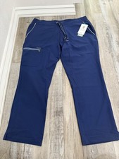 Healing Hands 360 Navy Nisha Pant Scrubs XL Petite Style 9152P