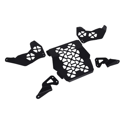 For CF-Moto 450MT IBEX450 2024-2025 Motorcycle Headlight Cover Grill Guard Black - Picture 8 of 12
