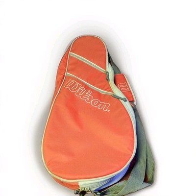 Wilson Tennis Racket Carrying Case Bag. 29'' Length. Crimson & Gray.