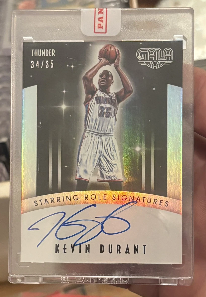 Panini 凯文* 杜兰特篮球亲笔签名体育集换卡| eBay