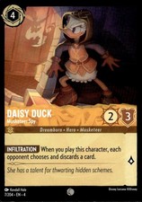 2024 Disney Lorcana - Ursula's Return Daisy Duck - Musketeer Spy Common 7
