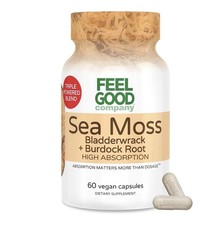 FeelGood Company Sea Moss Bladderwrack w/Burd...