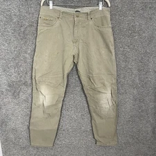 Kuhl Revolvr Pants Mens Size 38x32 Green Hiking Nylon Stretch