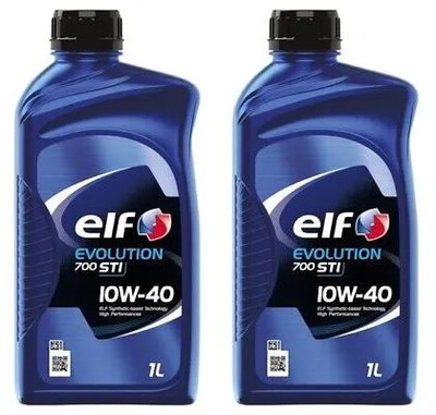 2l ELF Evolution 700 STI 10W-40 Motoröl ACEA A3/B4, API SN/CF, PSA B71 2300