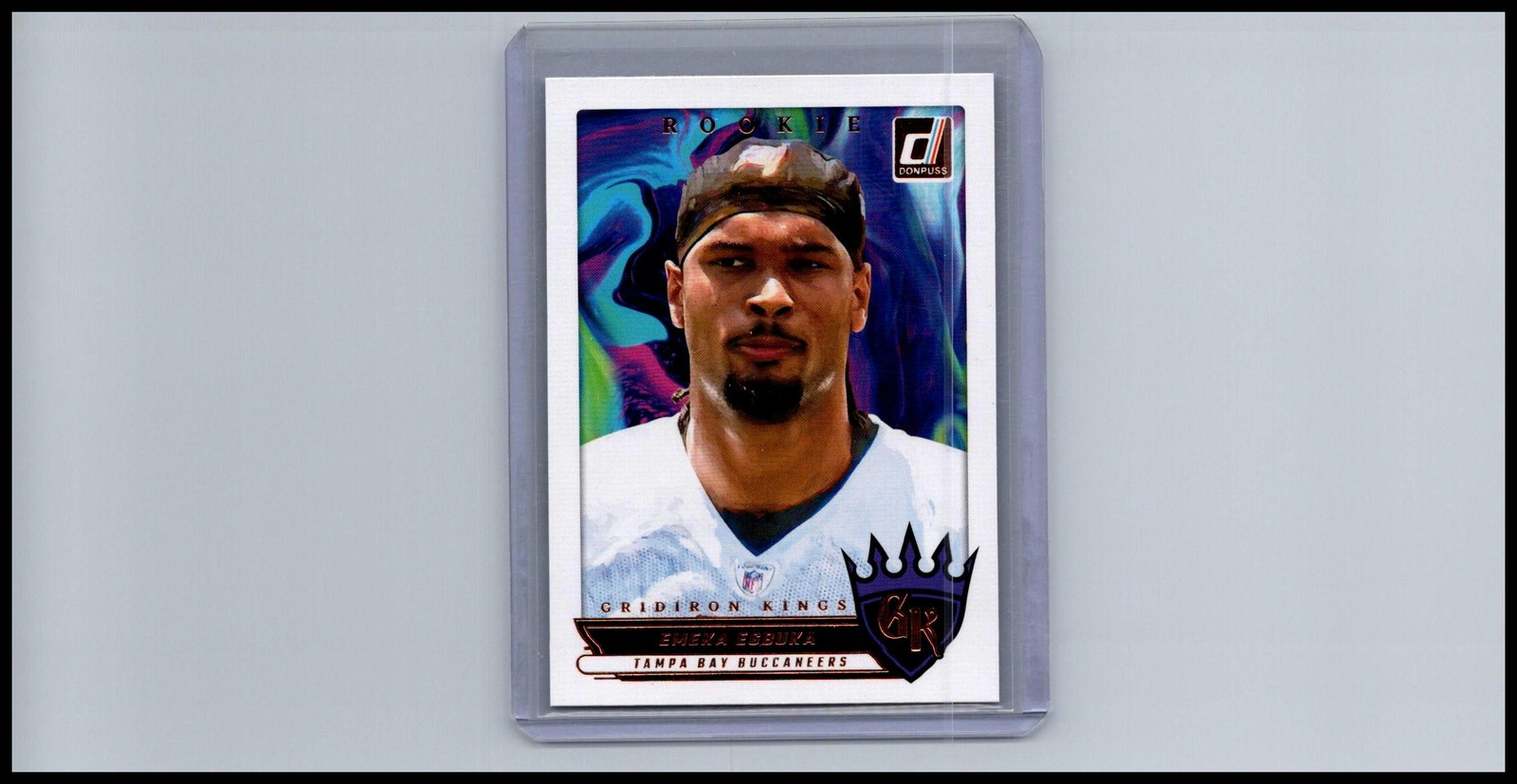 2025 Donruss #RGK-EEA Emeka Egbuka Rookie Gridiron Kings