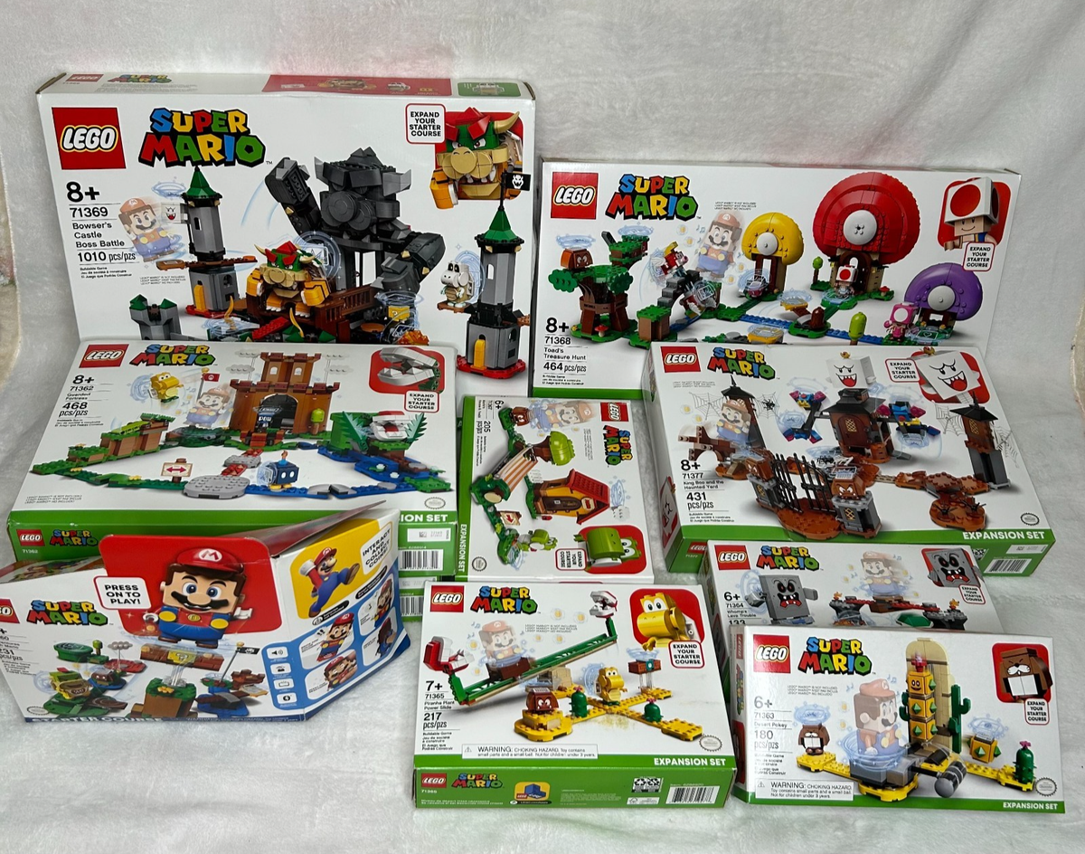 LEGO Super Mario Retired Sets YOU PICK, Starters, Expansions Sets