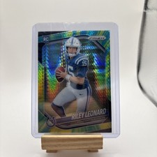RILEY LEONARD 2025 PANINI PRIZM ROOKIE GREEN HYPER /200 #342 COLTS Q2091 INVEST