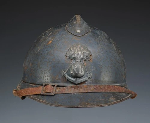 ADRIAN HELMET OF THE COLONIAL INFANTRY, model 1915, First World War.