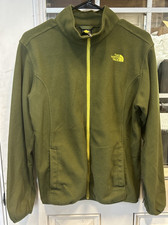 The North Face Youth Boys Size XL Green Fleece Zip Up