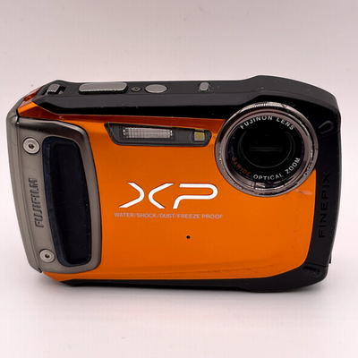 FUJIFILM FinePix XP100 16.4MP Digital Camera – Orange – Battery