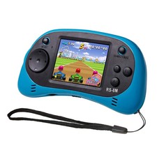 Kids Handheld Portable Video Game Player with 2.55 x 5.07 x 0.78 inches, Blue