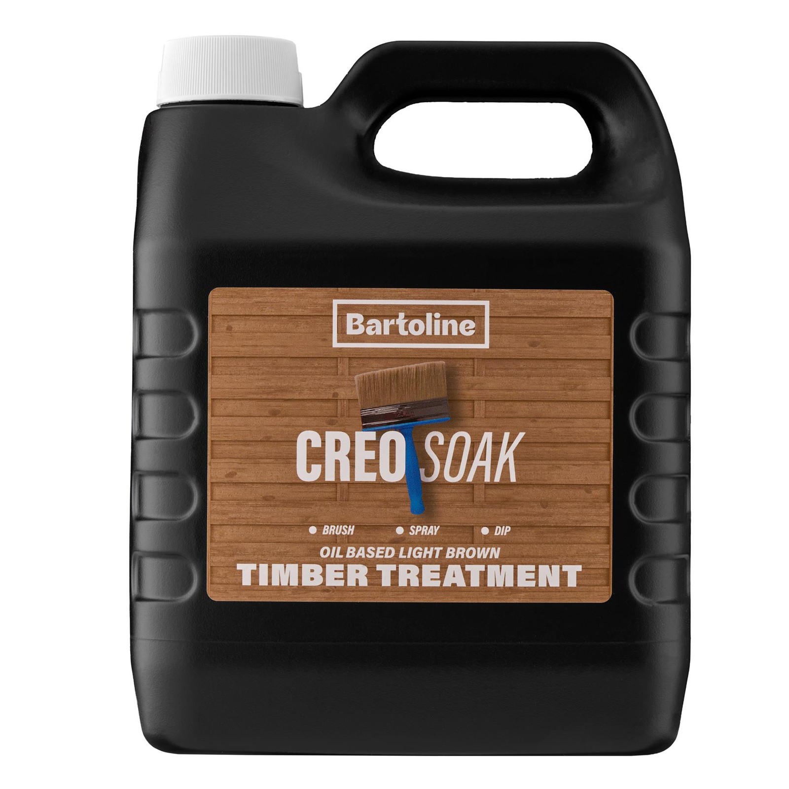 Bartoline Light Brown Creosoak Oil-Based Timber Treatment For Exterior Wood 4L - Image 7