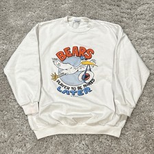 Chicago Bears Vintage Player To Be Named Later Stork Pregnancy Sweatshirt 1993