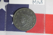 1828 Large Cent - Very Fine Condition - Dark-Light Corrosion (M168)