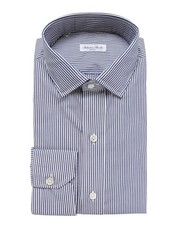 NWT SALVATORE PICCOLO DRESS SHIRT Napoli cotton handmade luxury Italy 45 18