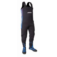 Jenzi Neopren Wathose Schwarz Gr.44