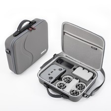 For DJI Neo Fly More Combo Portable PU Storage Protective Bag IP67 Carrying Case