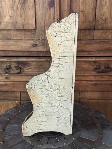 Rare/Antique Handcrafted/Handpainted Mexican Folk Art 3-Tier Corner Shelf 20" - Picture 17 of 24