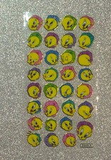 SELTENE RARITÄT Album Sticker 90er Bogen Vintage Aufkleber TWEETY LOONEY TUNES