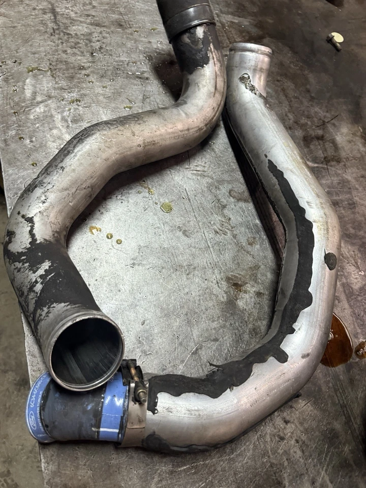 Juego de tubos intercooler turbo motor Ford Excursion 2003-2004 6,0 LH RH usado Foto 3 de 4