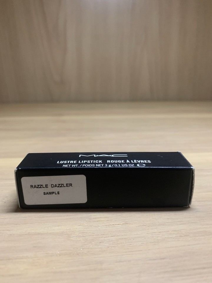 One Sticker Examples MAC Razzle Dazzler Lipstick SAMPLE Vintage Rare Discontinued ...