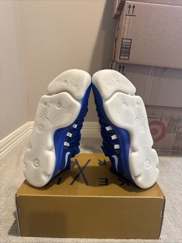 Nike Zoom KD 10 Blue AV4899-414 Kevin Durant White Glow In Dark - Picture 3 of 10