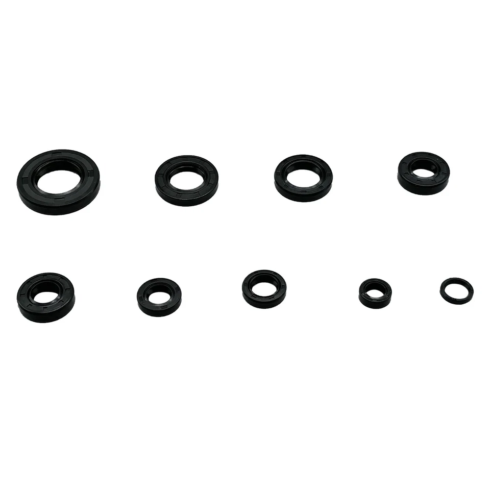 Kit de sellado de aceite de motor para Honda XL600 XL600R 83-87 XR600 XR600R 85-00 9 piezas sellos Foto 3 de 4