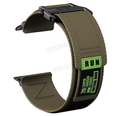 Nylon Sport Armband für Apple Watch Ultra 3 Series 11 10 9 8 7 6 5 4 SE3 42-49mm