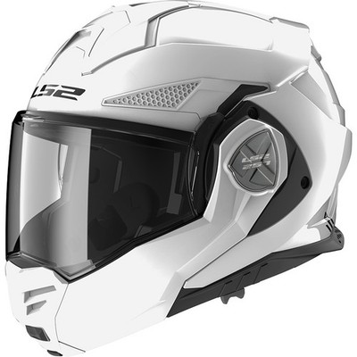 LS2 Über-Klapphelm FF901 Advant X Solid weiß ECE 22.06  Gr. XXL 63/64