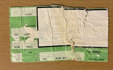1978 EAGLES HOTEL CALIFORNIA TOUR BLOOMINGTON MN CONCERT TICKET STUB