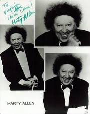 Marty Allen Signed 8x10 Photo Autographed