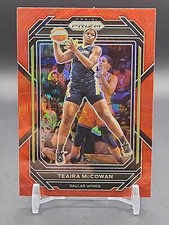 Teaira McCowan - 2023 Prizm WNBA - Ruby Wave #52 - Dallas Wings
