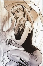 AMAZING SPIDER-MAN 14 L J SCOTT CAMPBELL VIRGIN VARIANT COVER 2019 gwen stacy 