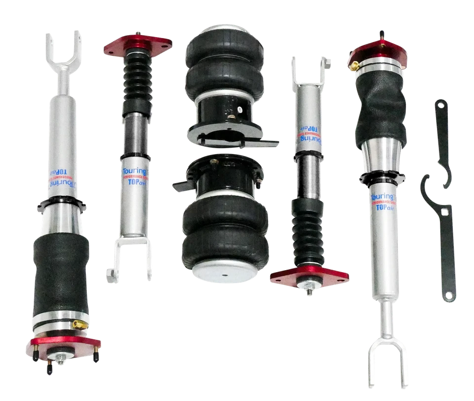 Suspensión de bolsa de aire TOPair Air Struts con gestión VITAL para 03-12 M35X/M45/G25X Foto 2 de 4