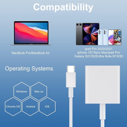 Lecteur Carte Mémoire 5 en 1 USB 3.0 OTG Adaptateur Lecteurs de Carte SD pour iPhone/iPad - Photo 15/17