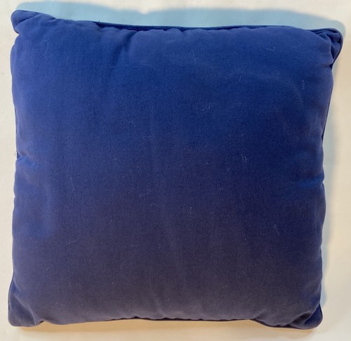 "Almohada de colección faro y banderas náuticas escena costera azul borgoña 12"" × 12" - Imagen 4 de 4