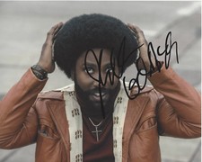 JOHN DAVID WASHINGTON SIGNED AUTHENTIC 'BLACKKKLANSMAN' 8X10 PHOTO H w/COA PROOF