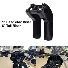 Club Style 1" Handlebar Riser Pullback Rise For Harley Sportster Softail Touring