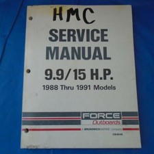 OB4646 Service Manual Force 9.9/15 hp 1988-19...