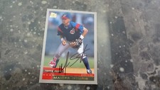2000   TOPPS # T26 MAICER IZTURIS  AUTOGRAPHED BASEBALL CARD