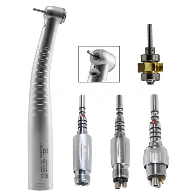 KaVo Style Dental LED Fiber Optic High Speed Handpiece / 2/4/6Hole Coupling